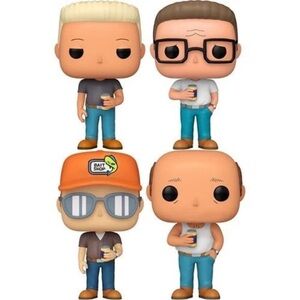 King of the Hill Funko set lot of 4 NIB